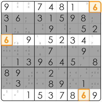 tip for sudoku